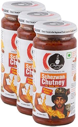 Ching's Secret More Combo - Schezwan Chutney, 250g (Pack of 3) Promo Pack - Image 2