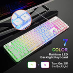 Langtu L1 keyboard rainbow LED backlight illumination