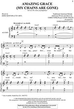 Shawnee Press Amazing Grace (My Chains Are Gone) SATB arranged by James Koerts - Image 3