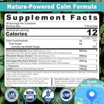 Nextdia zero sugar plant based chewable relaxation supplements close up view.