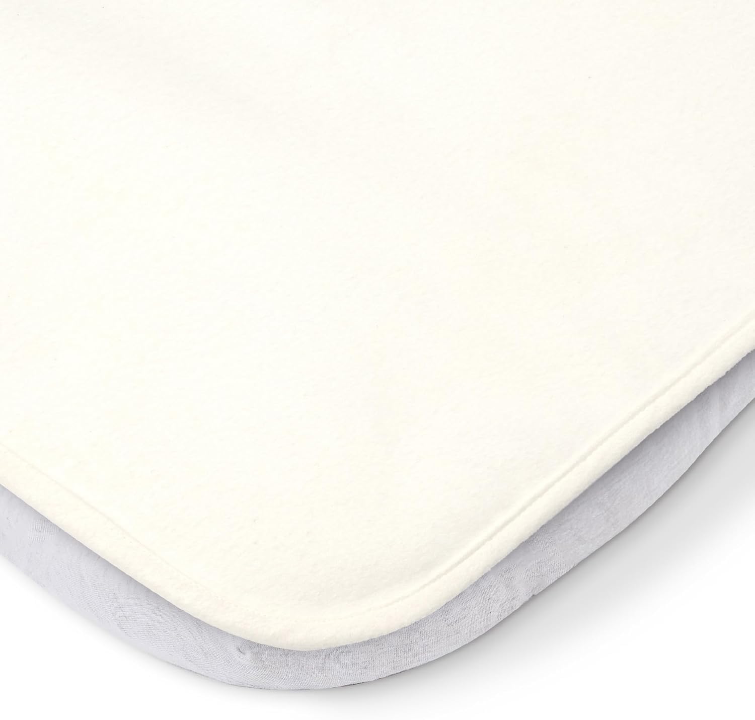 Tutti Bambini CoZee Waterproof Bassinet Mattress Protector front view