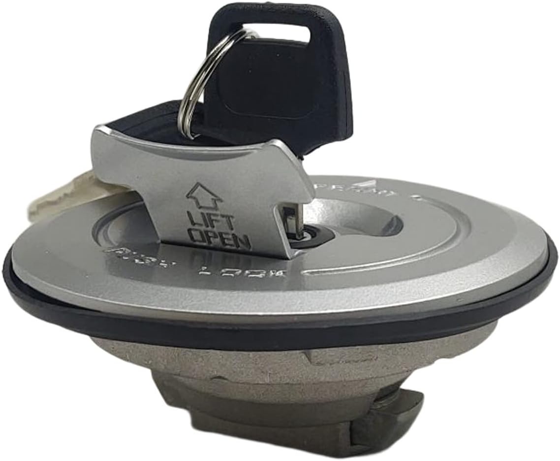 XDF motorcycle fuel tank cap steel base finish