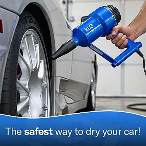 BLO Car Dryer AIR S touchless drying showing five meter power cable