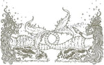 Tales from Atlantis: Coloring Book (Hanna Karlzon) - Image 7
