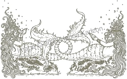 Tales from Atlantis: Coloring Book (Hanna Karlzon) - Image 7