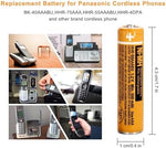 Pingju 1.2V 550mAh AAA rechargeable batteries pack of four product details.