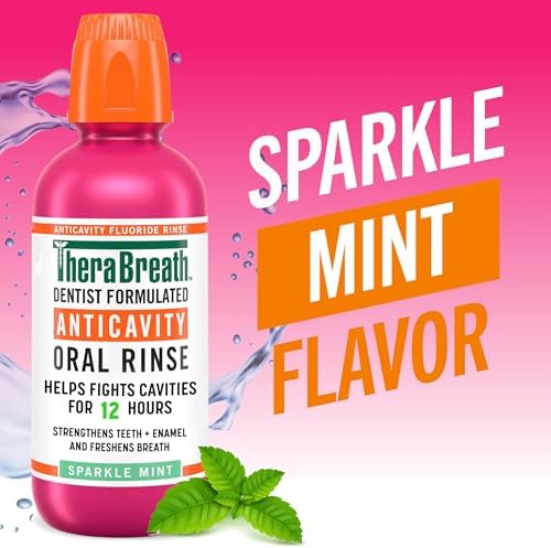 The Breath Co TheraBreath Sparkle Mint mouthwash enamel protection