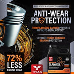 Triax S7 Max oil additive back label
