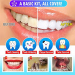 Close up of G.CATACC dental hygiene tools and mouth mirror