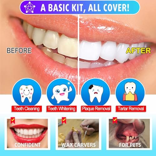 Close up of G.CATACC dental hygiene tools and mouth mirror