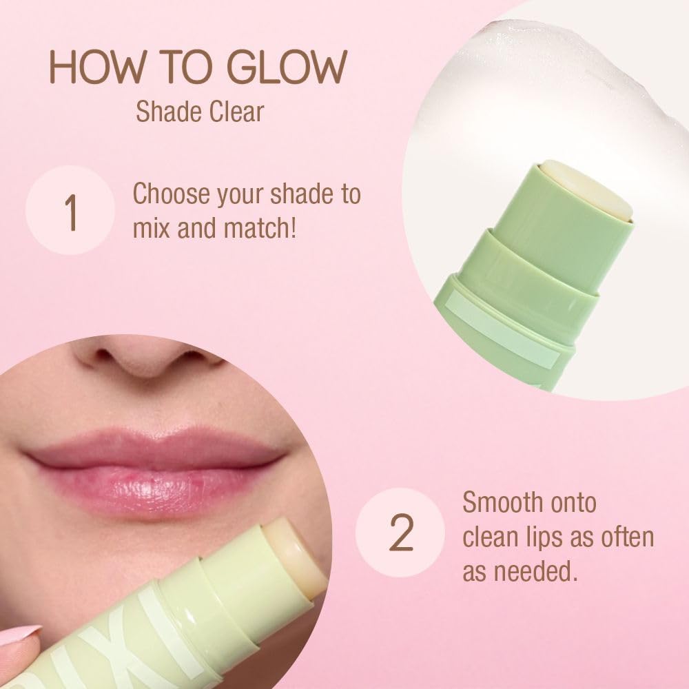 Authentic USA imported Pixi lip care balm stick for intense dry lip moisturization.