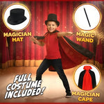 Educational magic trick set with step-by-step instruction manual