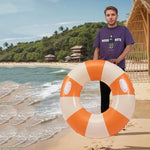 Compact folded size of Onepty inflatable pool rings