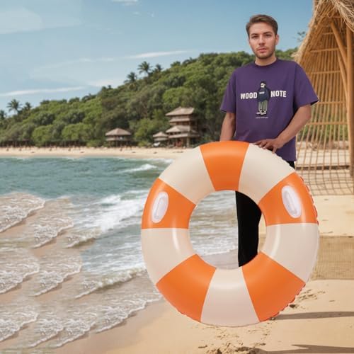 Compact folded size of Onepty inflatable pool rings