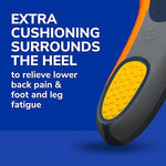 Dr. Scholl's USA imported foot care product pair layout