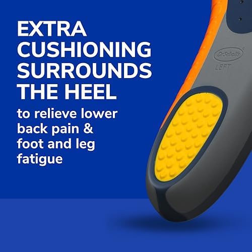 Dr. Scholl's USA imported foot care product pair layout