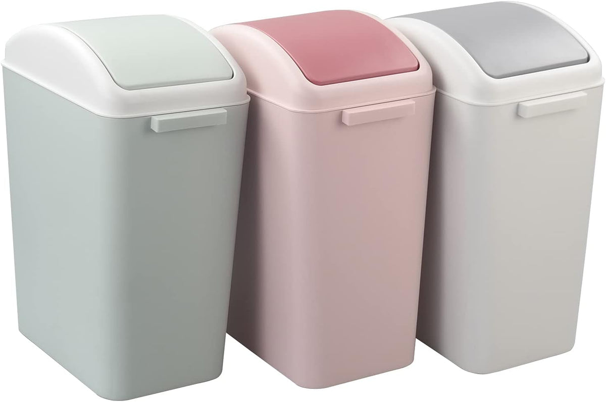 Kekow compact dustbin showing removable lid feature