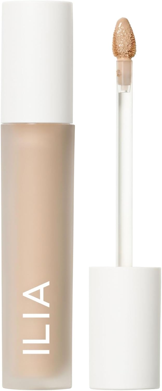 ILIA - Skin Blur Serum Concealer (2C Gossamer, 0.2 fl oz | 6 ml) | Self-Sets for 12-Hour Wear | Blurred Coverage | Crease-Resistant | Safe for Sensitive Skin, Clean, Cruelty-Free & Vegan - Image 10