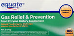 Equate digestive health supplement lifestyle presentation