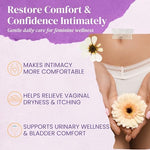 Olidiva intimate moisturizing cream pump dispenser for vaginal dryness