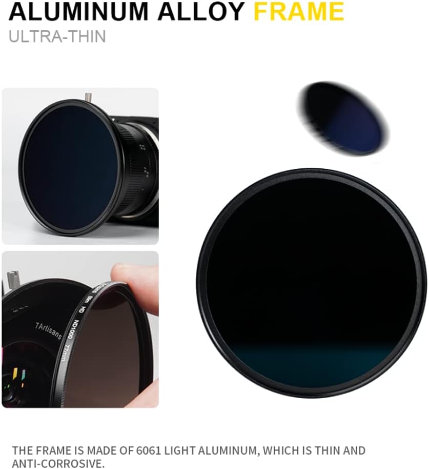 7artisans camera lens filter retail packaging box display