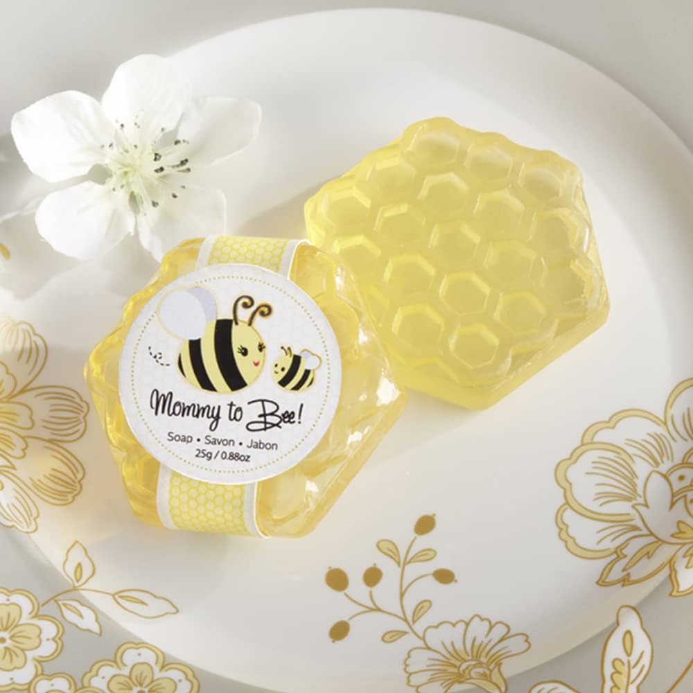 Kate Aspen Sweet Honeycomb Soap front view for baby shower
