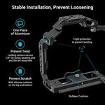 SmallRig mirrorless camera rig bottom view highlighting the integrated Arca Swiss plate
