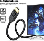 UVOOI 4K DisplayPort to DisplayPort high speed monitor adapter cable packaging display