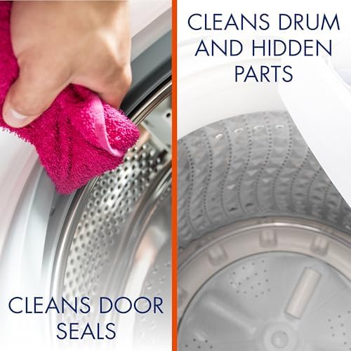 Three pack bundle of Glisten washing machine cleaner and freshener