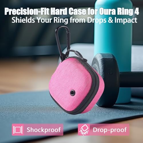 Babeezy shockproof wearable accessory container demonstrating its compact lightweight travel friendly dimensions.