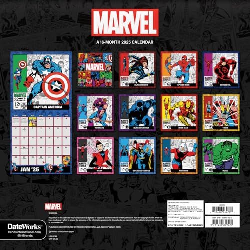 2025 Marvel Comics Wall Calendar - Image 5