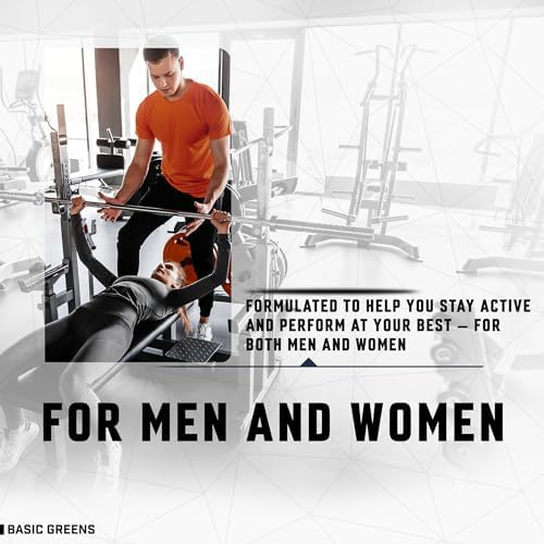 Basic Greens L-Arginine 3000mg side profile
