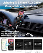Seulliya iPhone aux cable connected to car stereo