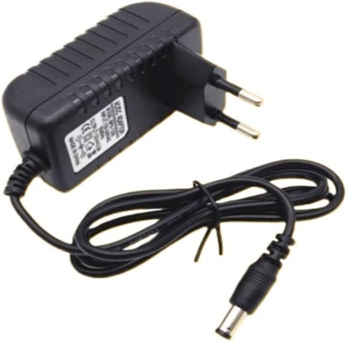 Ngdolaov European standard rounded plug power adapter 12 Volts front view
