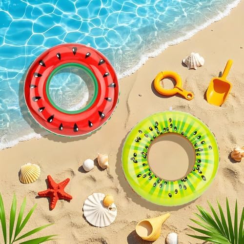 Vueukige pool party swim rings for summer outdoor recreation