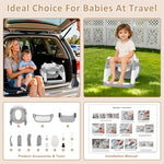 Three in one independent toddler potty chair configuration with splash guard