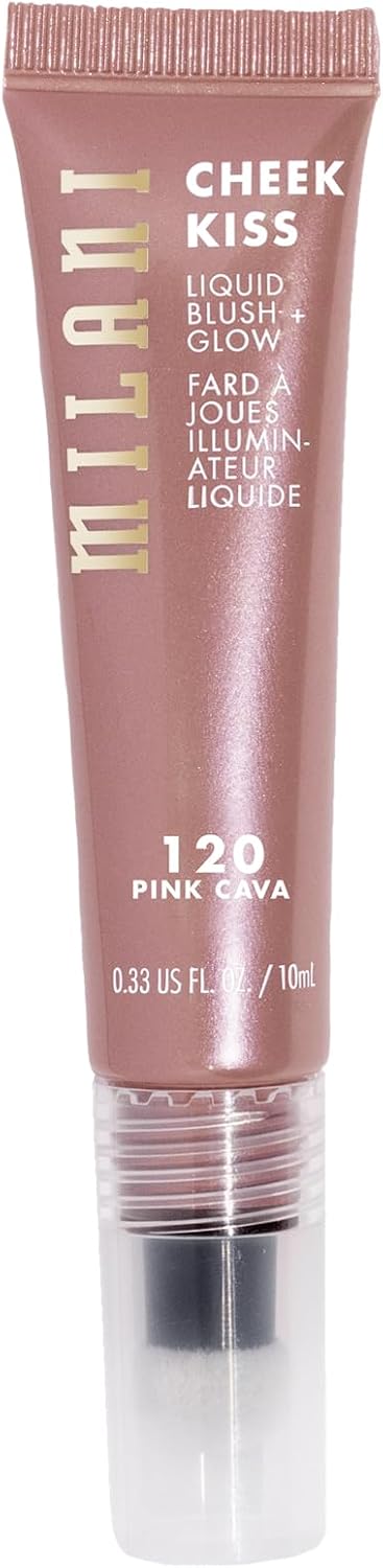 Milani Cheek Kiss liquid blush squeeze tube detail