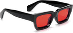 GFUIARA Trendy Square Sunglasses for Men Women Fashion Thick Rectangle Sun Glasses UV Protection Shades Designer Style - Image 10