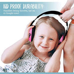 My Happy Tot hearing protection earmuffs showing adjustable headband