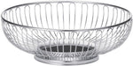 Tablecraft 9 5/8" Round Bread Basket | Metal Fruit Basket | Commerical Quality for Restaurant or Home Use - Image 1