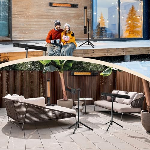 PowerScale multifunctional tripod stand collapsed into a compact design for easy seasonal garage storage.