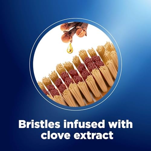 Oral-B Gentle Care Adult Toothbrush with Clove Extract, Extra Soft (Buy 2 Get 1 Free),Multicolour - Image 4