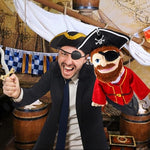 Close up of soft fabric texture on ZJoey pirate character