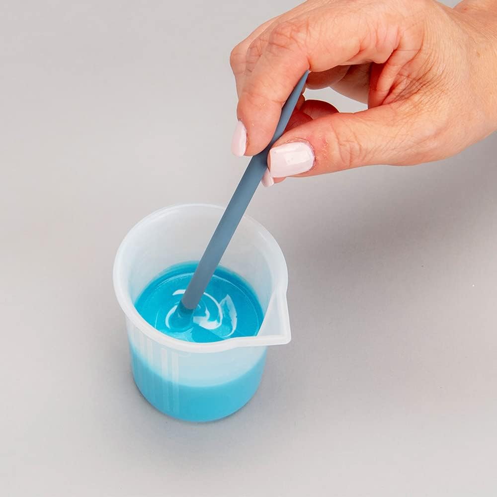 Sculpey silicone mixing cup overhead view