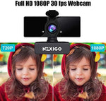 Side view of the NexiGo N660 professional webcam highlighting the universal mounting clip base.