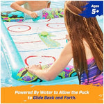 SwimWays Hydro Hockey pool toy packaging box showing full product contents