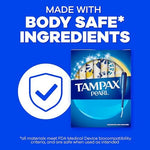 Tampax Pearl FormFit expansion design for period protection