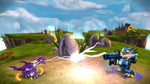 Skylanders Giants character poster and trading cards included in the package layout