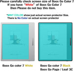 Detailed view of paper-like matte texture on Onyx Boox screen