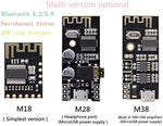 HiLetgo Bluetooth four point two receiver module highlighting the ultra-compact form factor dimensions.